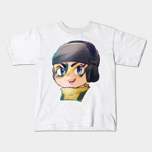 Chibi Glaz(Rainbow Six Siege) Kids T-Shirt by gstwstkn